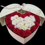 Red White Roses Box
